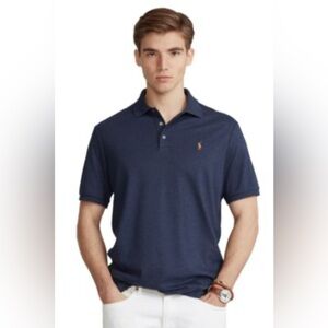 Polo Ralph Lauren Men’s Soft Cotton Classic Polo Shirt - Blue XS